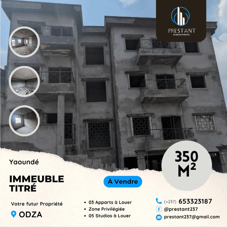 Immeuble R+2 à vendre à Odza au Cameroun - Photo 1