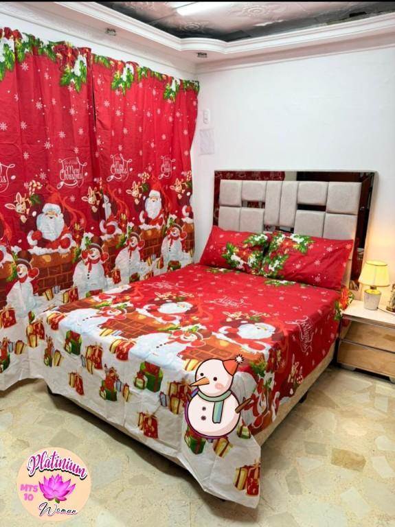 Juego Matrimonial Navideños Por Pedido Ws 6477-6496 en Panamá - Imagen 3