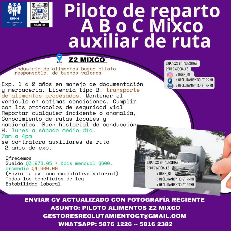 PILOTO DE ALIMENTOS PROCESADOS MIXCO en Chinautla - Imagen 1