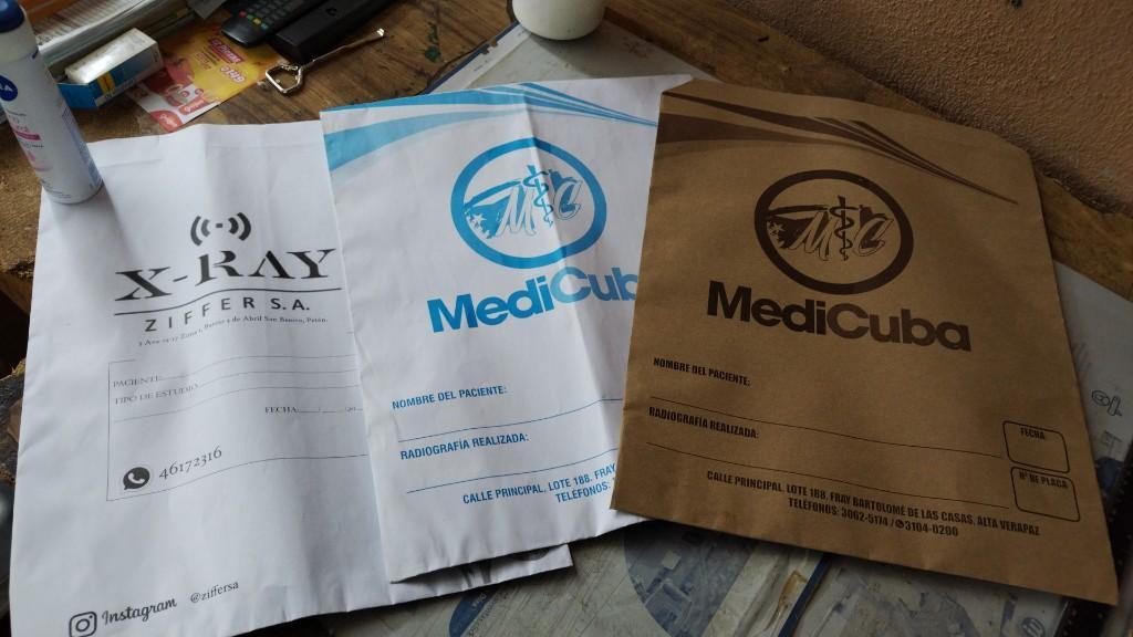 SOBRES PLACAS RAYOS X PARA LABORATORIOS en Guatemala - Imagen 2