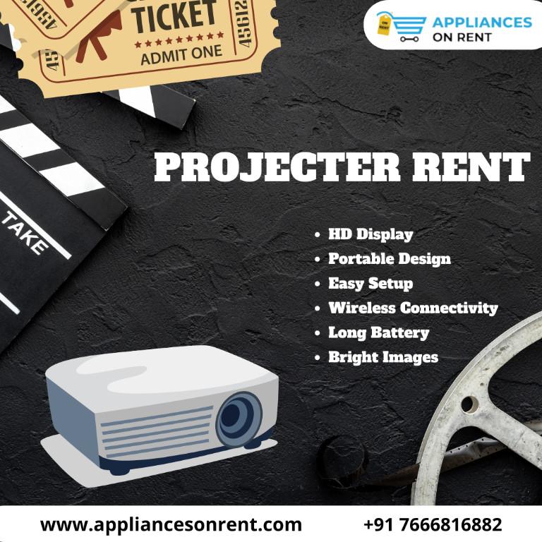 Affordable Projector Rentals – Enjoy Big Screen Without Big Cost in India - Image 1