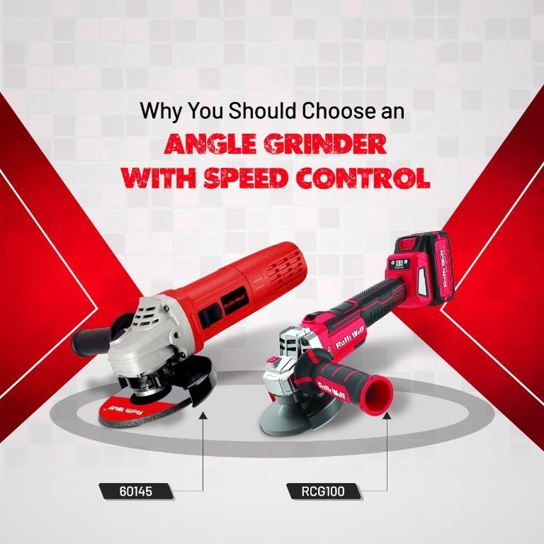 Buy RalliWolf Angle Grinder with Speed Control in India - Image 1