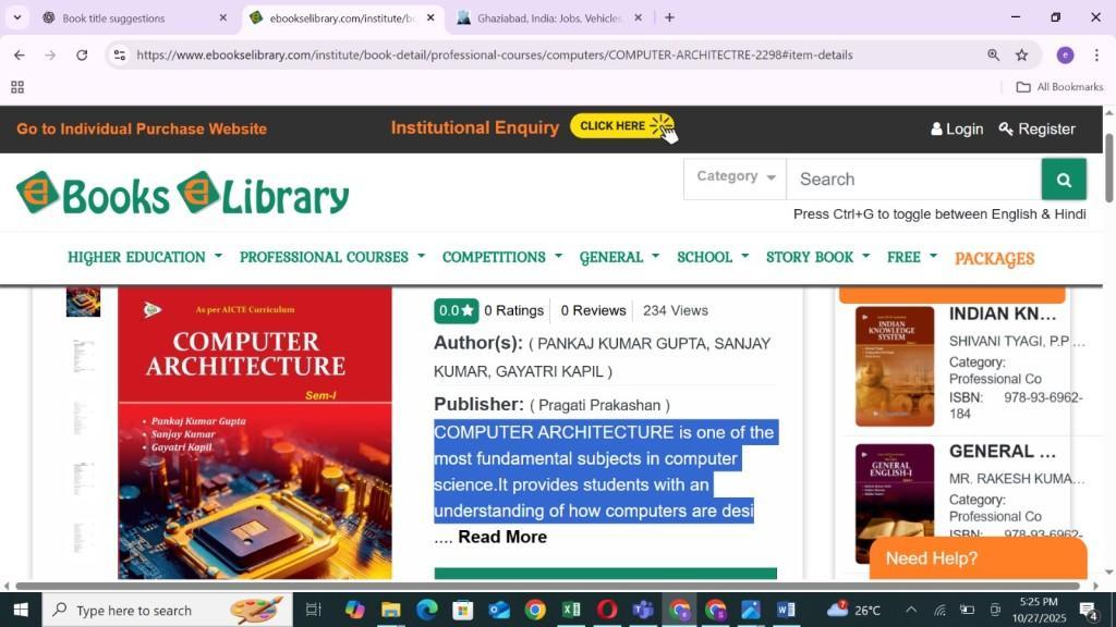 Computer Architecture – An Illustrated eBook for BCA & Computer in India - Image 1