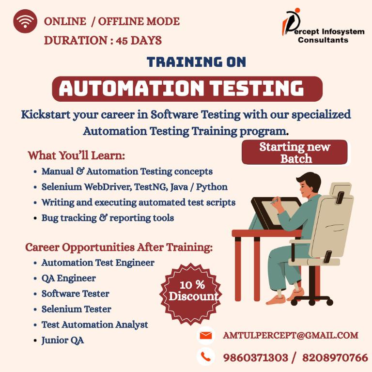 Automation Testing Training in Nagpur - Image 1