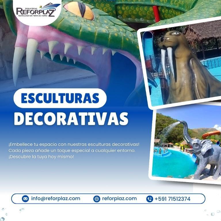 ESCULTURAS DECORATIVAS en Chimoré - Imagen 1