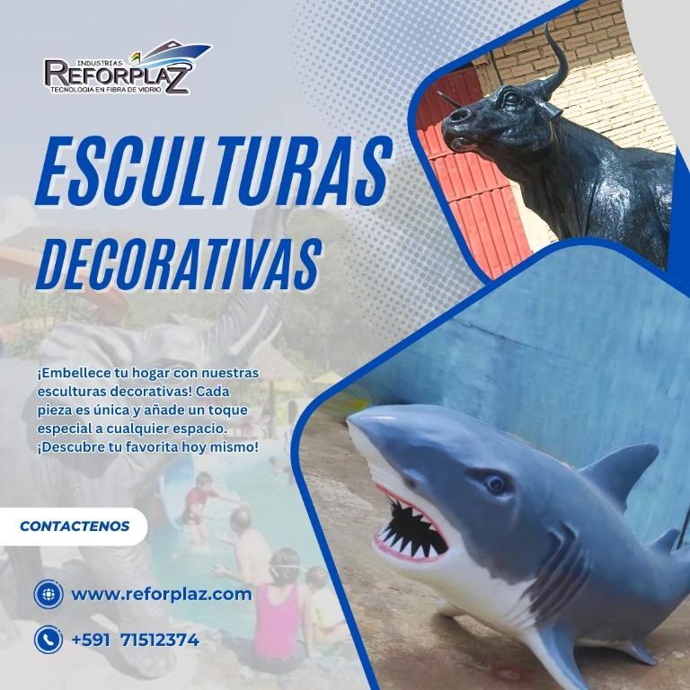 ESCULTURAS DECORATIVAS en Riberalta - Imagen 1