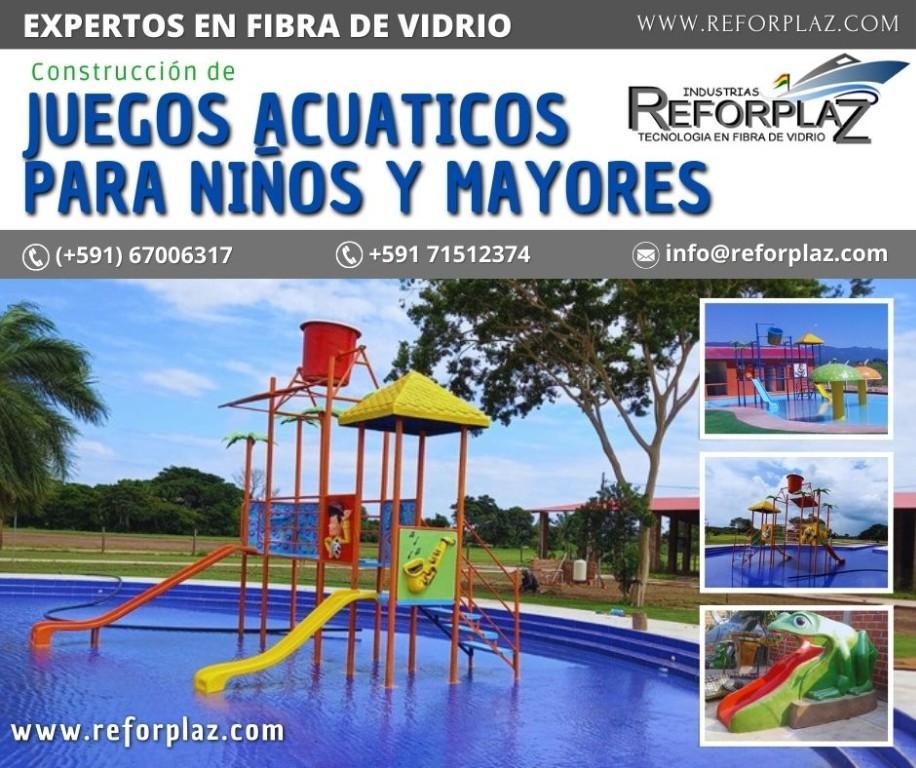 JUEGOS ACUATICOS PARA NIÑOS Y MAYORES en Bermejo - Imagen 1