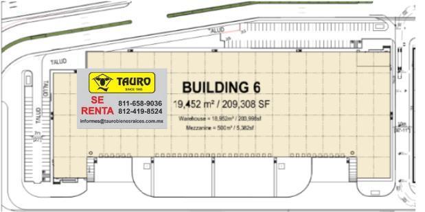 NAVE INDUSTRIAL EN RENTA EN APODACA en Huinalá - Imagen 1