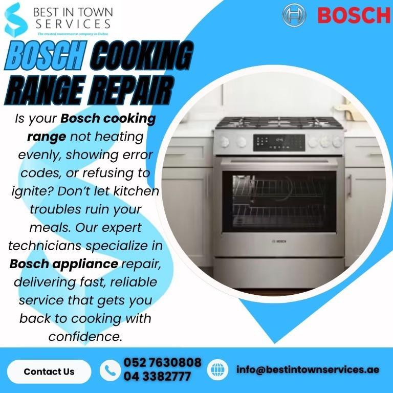 Expert Bosch Cooking Range Repairs! in United Arab Emirates - Image 1