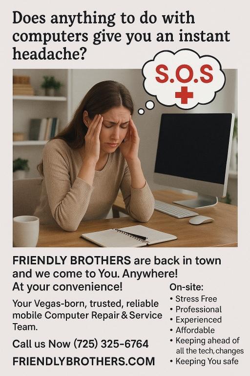 On-Site Computer Repair – Fast, Reliable.702-831-3164 in Spring Valley - Image 7