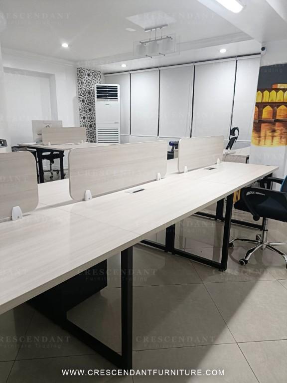 Office Table with Table Divider in Philippines - Image 1