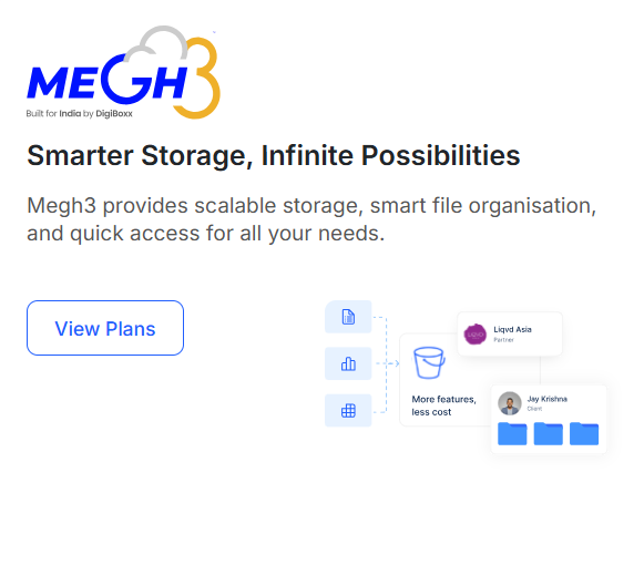 Digiboxx Megh3 – Object Based Storage Solution for Business in Chembur - Image 1