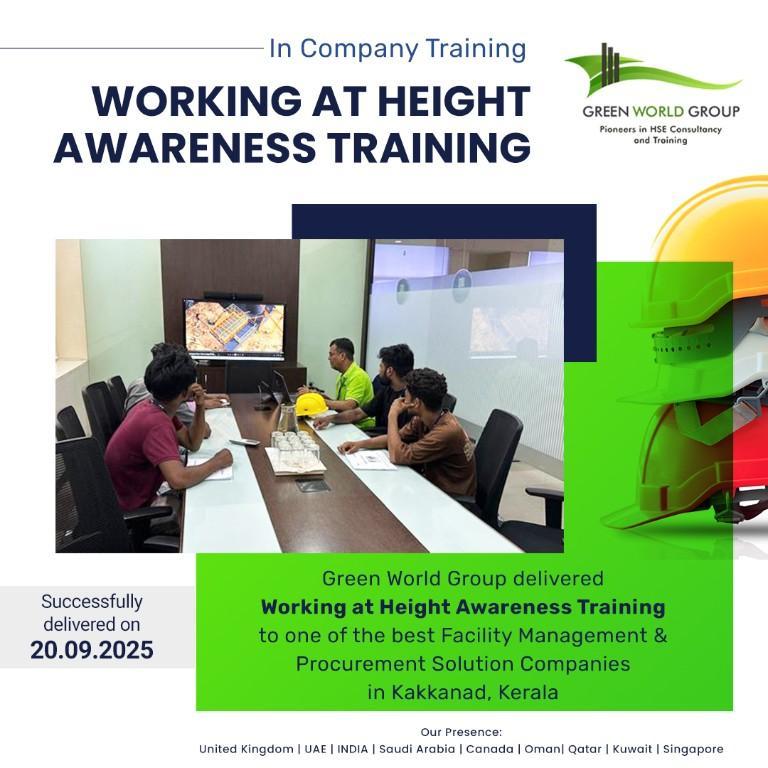 Work at Height Awareness Training in Kerala in Fort Kochi - Image 1