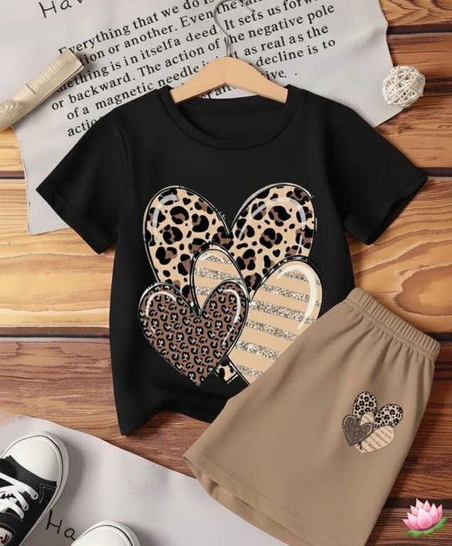 *CONJUNTO MINIE PARA NIÑAS* Shorts en Tela burda en Panamá - Imagen 6