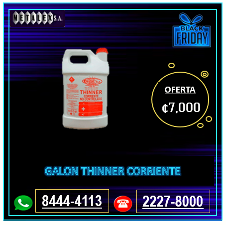 GALON THINNER CORRIENTE en San Pablo - Imagen 1