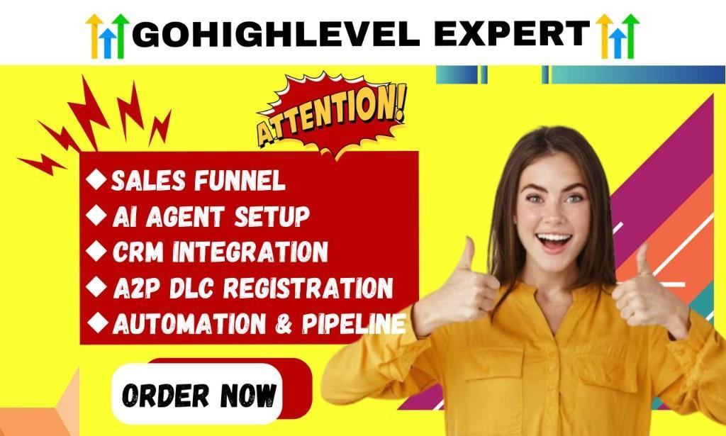 GoHighLevel Automation Expert | AI Agent, Workflows & GHL Setup in New York - Image 1