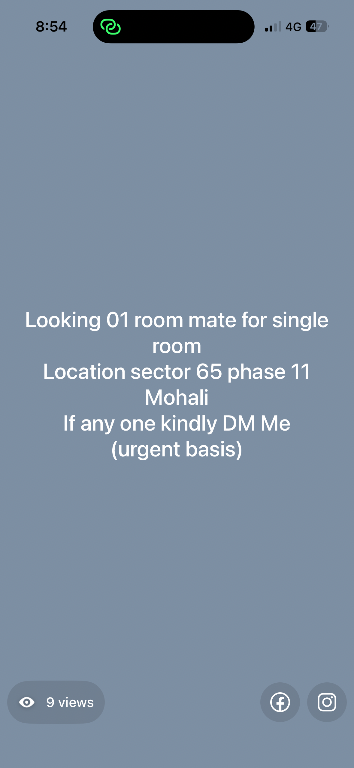 Looking room mate in Zerakpur - Image 1