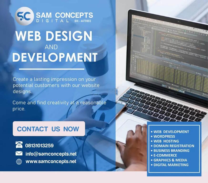 Website Development, Design for Business in Nigeria - Image 1
