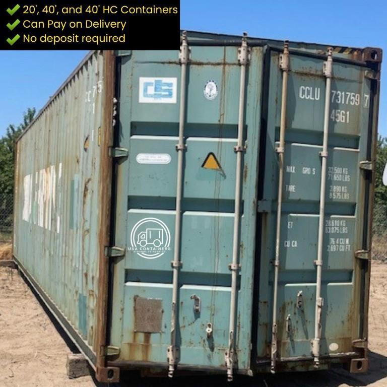 40 ft HC Cargo Container - Waco, TX in United States - Image 1