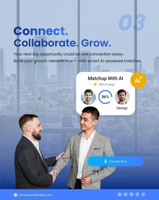 techNbuddy AI-Powered Professional Networking Made Easy in India - Image 3
