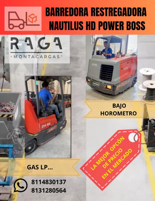OFERTA RELAMPAGO ...BARREDORAS Y RESTREGADORAS NAUTILUS HD en México - Imagen 1