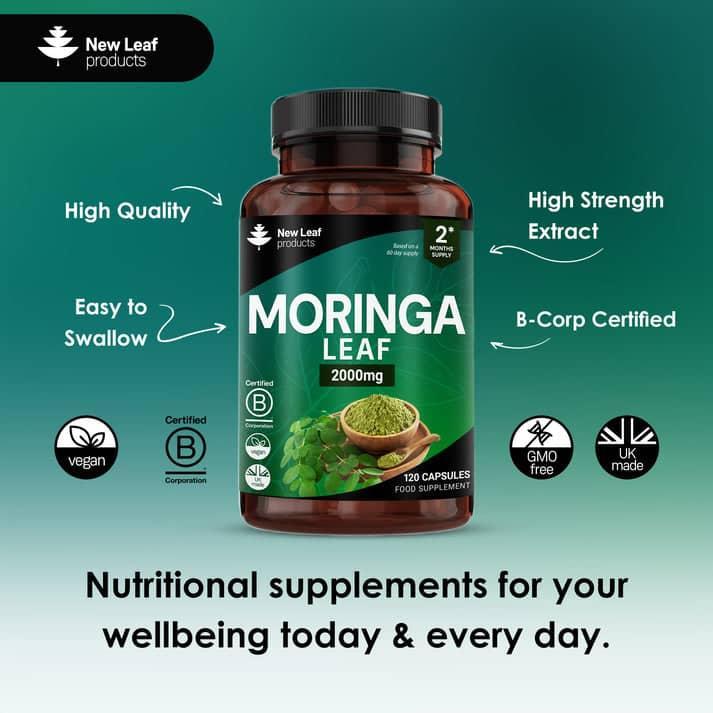 New Leaf Moringa Leaf Capsules in Ghana - Image 3