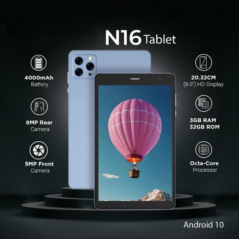 iKALL N16 | 8-Inch Tablet for Work, Study & Fun – Budget Pick in Noida - Image 1