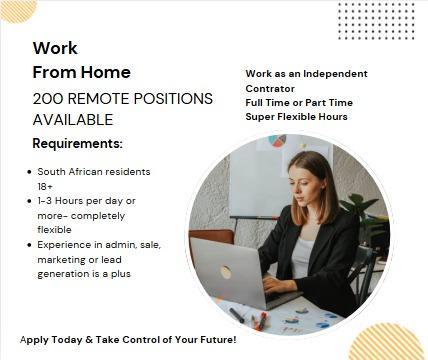 Remote Positions Available in South Africa - Image 1