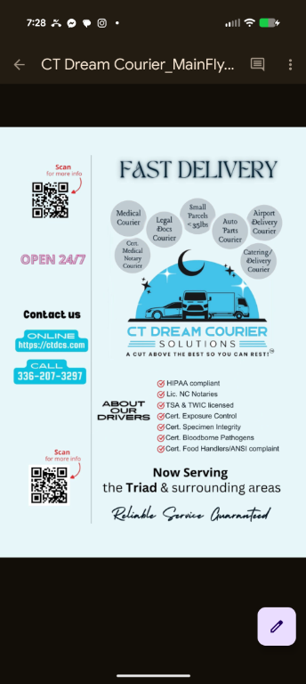 CT Dream Courier Solutions in United States - Image 1