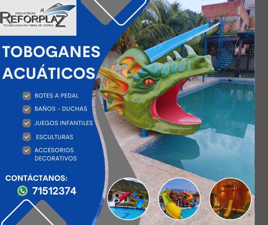TOBOGANES ACUÁTICOS en Buena Vista - Imagen 1
