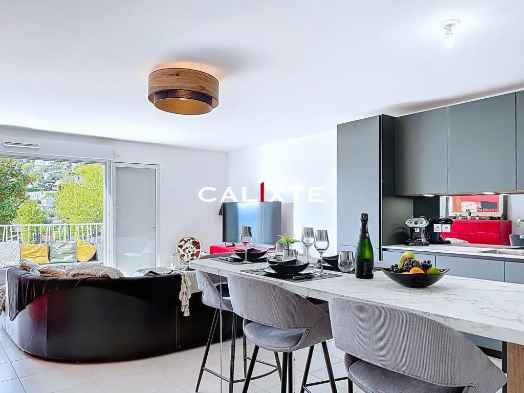 VENTE APPARTEMENT DOMAINE PRIVÉ PISCINE GARAGES CAVE à Cagnes-sur-Mer - Photo 1