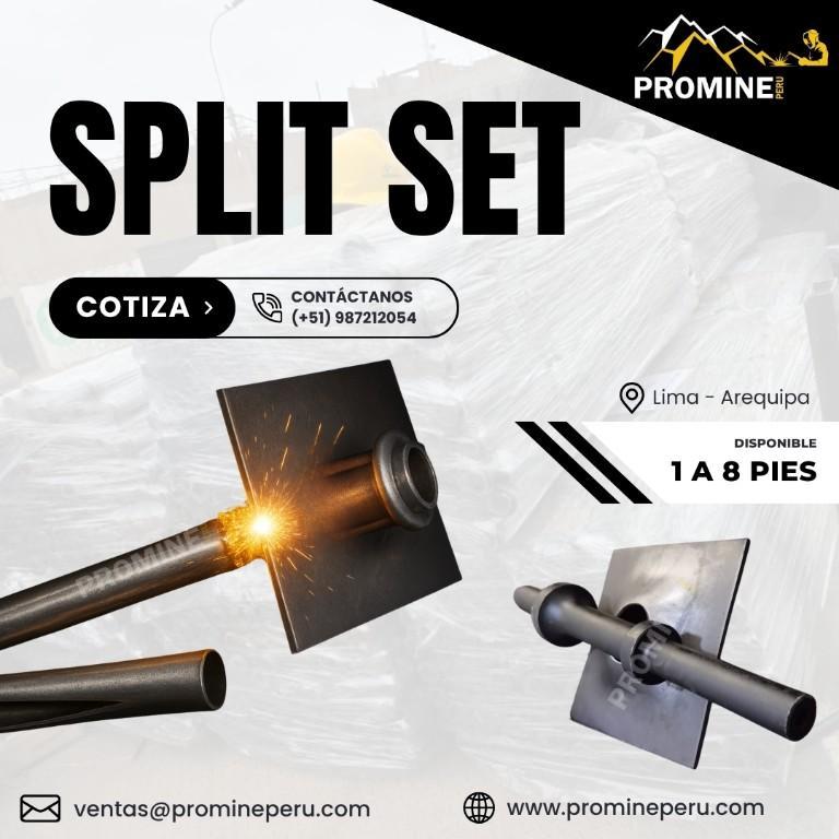 Split Set Seguridad que se Expande Dentro de la Roca en La Oroya - Imagen 1