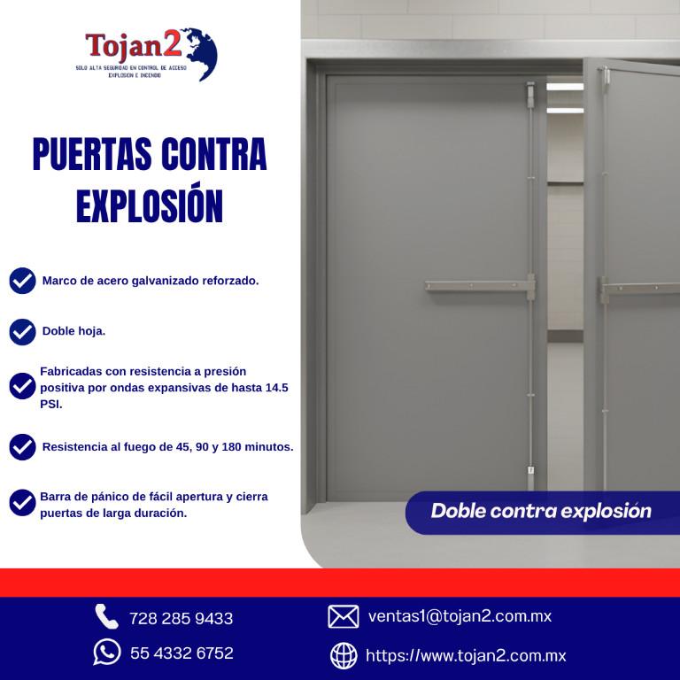 Puertas contra Explosión. en Tenosique de Pino Suárez - Imagen 2
