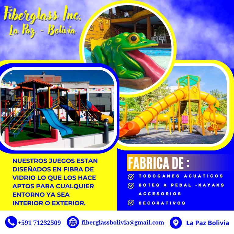 Se venden decoraciones para hacer tu parque acuático más diverti en Bolivia - Imagen 1