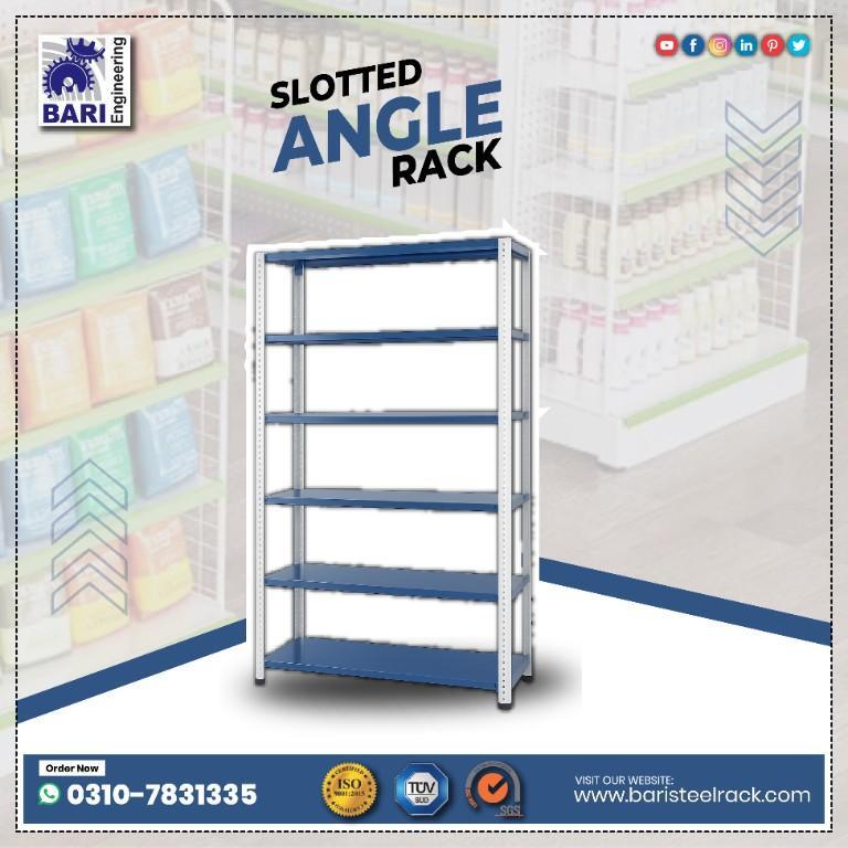 Slotted Angle Rack Best Storage Solution in Lahore - Image 1
