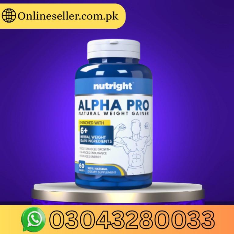 Alpha Pro Natural Weight Gainer In Multan | 0304 3280033 in Hyderabad - Image 1