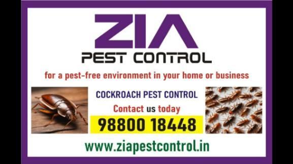 Zia Pest Control | Safe & Effective Cockroach Treatment | Call U in Jayanagar 3rd Block - Image 1