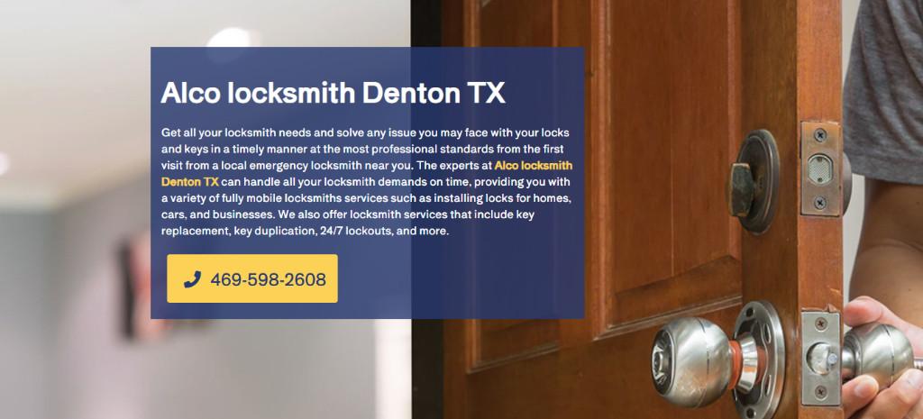 Alco Locksmith Denton in Denton - Image 2