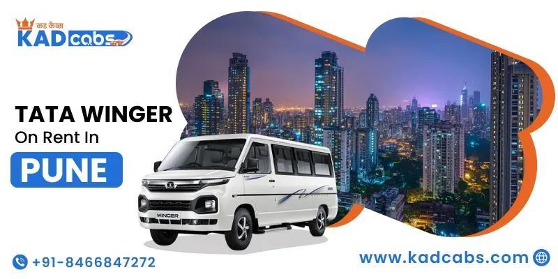Tata Winger on Rent in Pune - Kad Cabs in India - Image 1