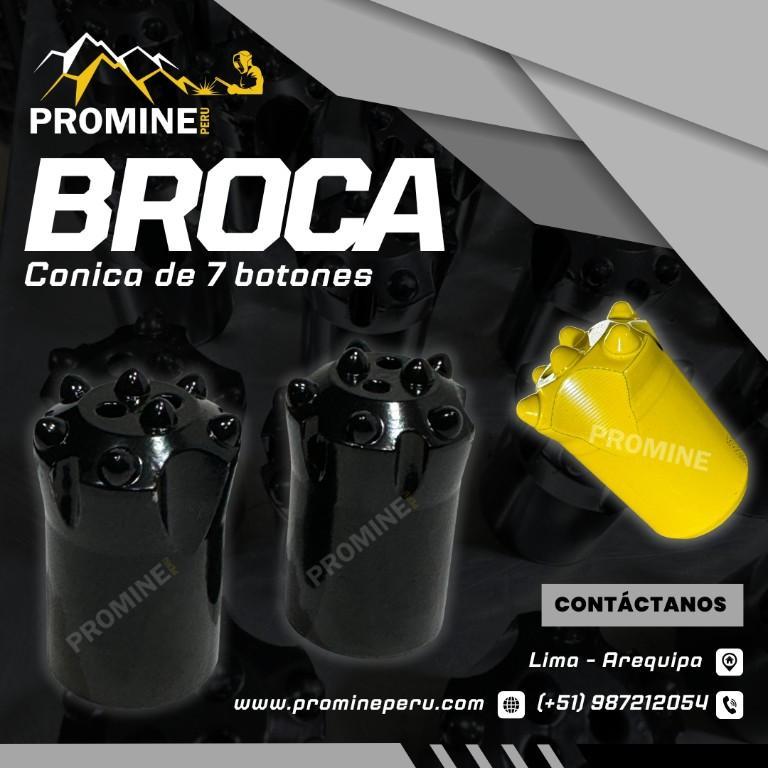 Brocas Cónicas La Punta que Domina la Roca en Desaguadero - Imagen 1