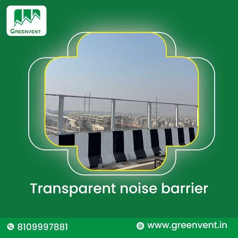 High-Performance Transparent Noise Barriers in India - Image 1