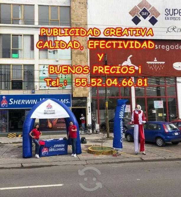 PUBLICIDAD BTL PARA MARCAS ESTABLECIMIENTOS Y NEGOCIOS CDMX en Alvaro Obregón - Imagen 5
