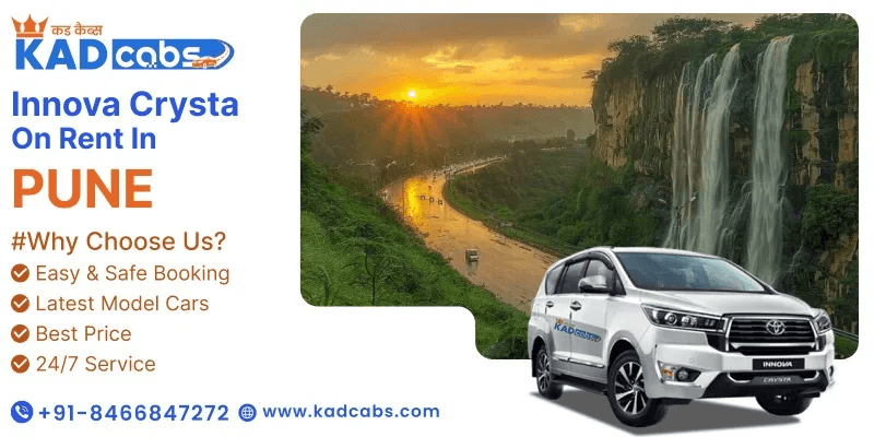 Innova Crysta on Rent in Pune - Kad Cabs in India - Image 1