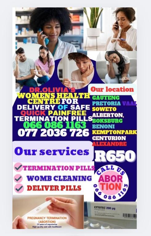 CALL 0660861163 / WHATSAPP 0772036726 SAFE, QUICK,SERVICES in Germiston - Image 1