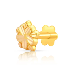 Premium Gold Nose Pins – Shop Trendy Designs Online in India - Image 1
