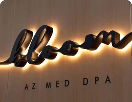 3D Acrylic LED Sign Board. 10 Iconic Shop & Store Sign Types in India - Image 1