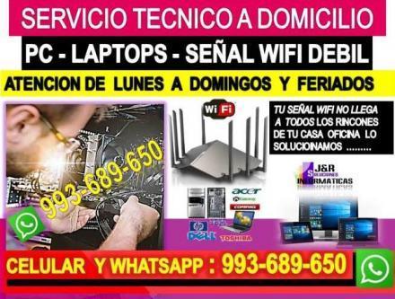 REPARACIONES A INTERNET RED WIFI FIBRA OPTICA Y PCS en Perú - Imagen 1