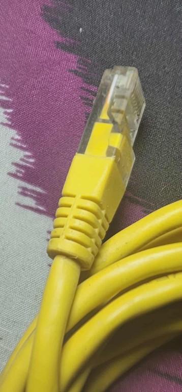 4m Yellow RJ45 Ethernet Cable in Las Piñas - Image 1