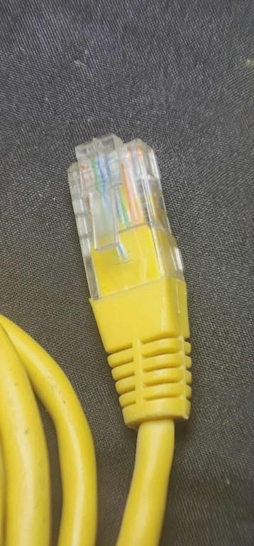 4m Yellow RJ45 Ethernet Cable in Las Piñas - Image 2