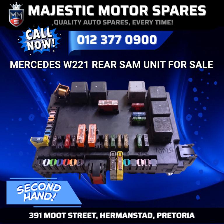 Mercedes W221 Rear SAM Unit For Sale – Used in South Africa - Image 2